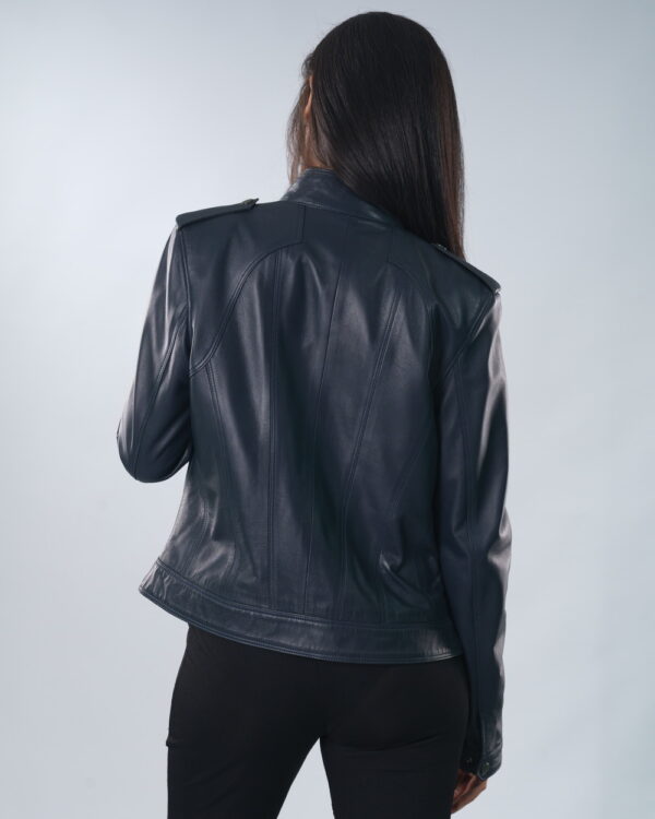 Blouson Racer en Vrai Cuir (Racer Jacket)