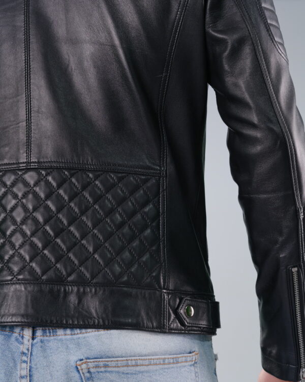 Blouson Racer en Vrai Cuir (Racer Jacket)