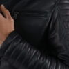 Blouson Racer en Vrai Cuir (Racer Jacket)